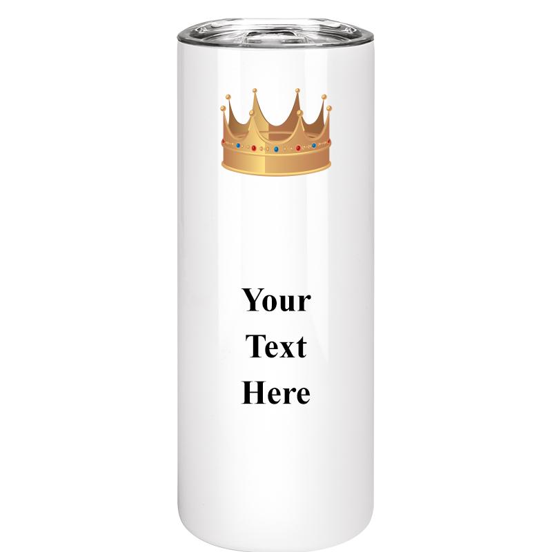 SLIM TUMBLER 20OZ WHITE