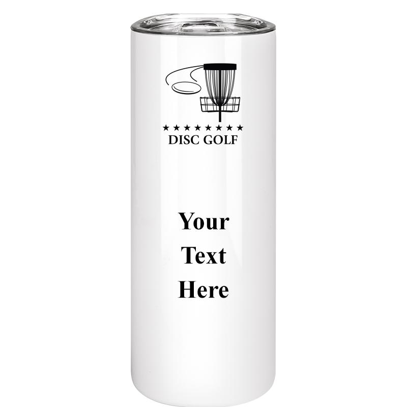 SLIM TUMBLER 20OZ WHITE