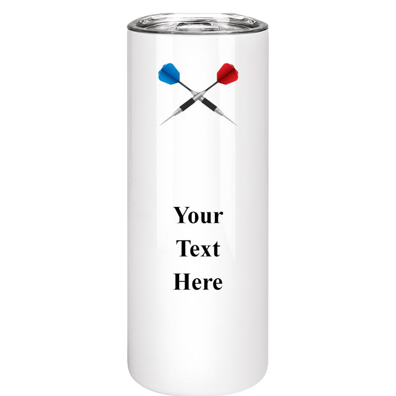 SLIM TUMBLER 20OZ WHITE