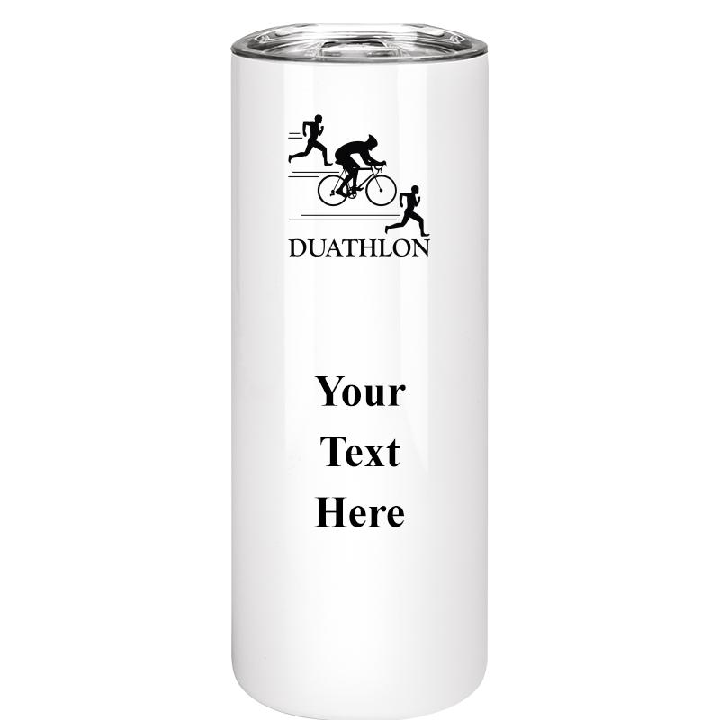 SLIM TUMBLER 20OZ WHITE