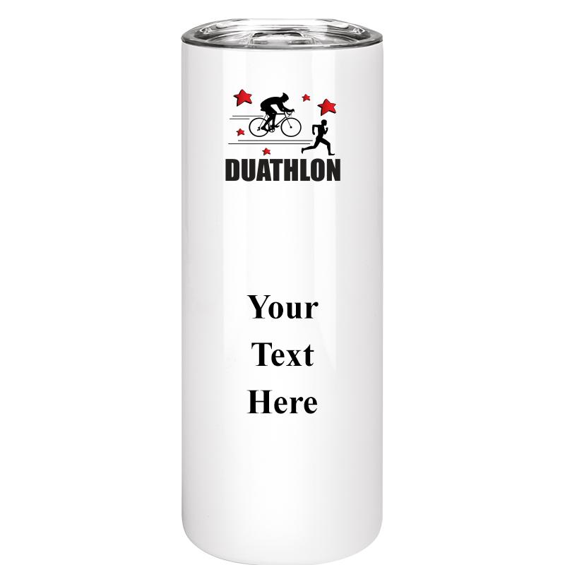 SLIM TUMBLER 20OZ WHITE