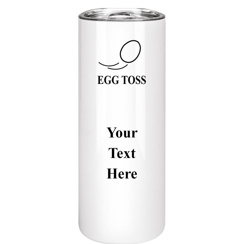 SLIM TUMBLER 20OZ WHITE