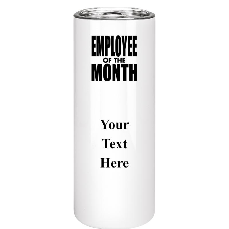 SLIM TUMBLER 20OZ WHITE