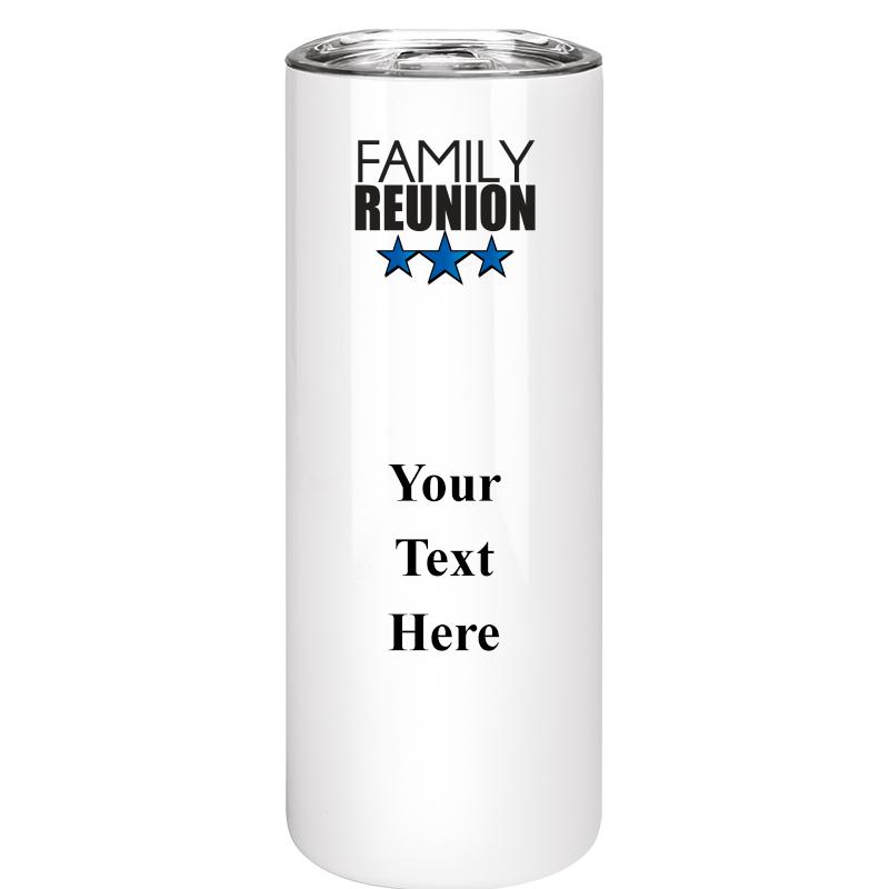 SLIM TUMBLER 20OZ WHITE