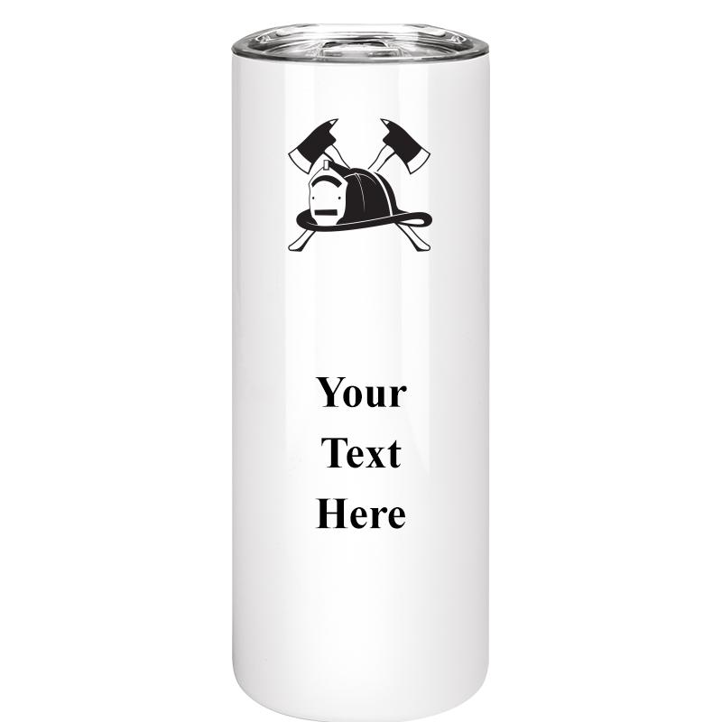 SLIM TUMBLER 20OZ WHITE