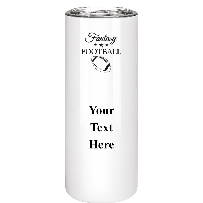 SLIM TUMBLER 20OZ WHITE