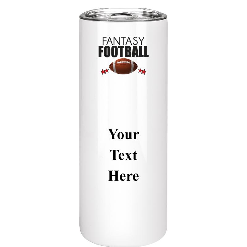 SLIM TUMBLER 20OZ WHITE