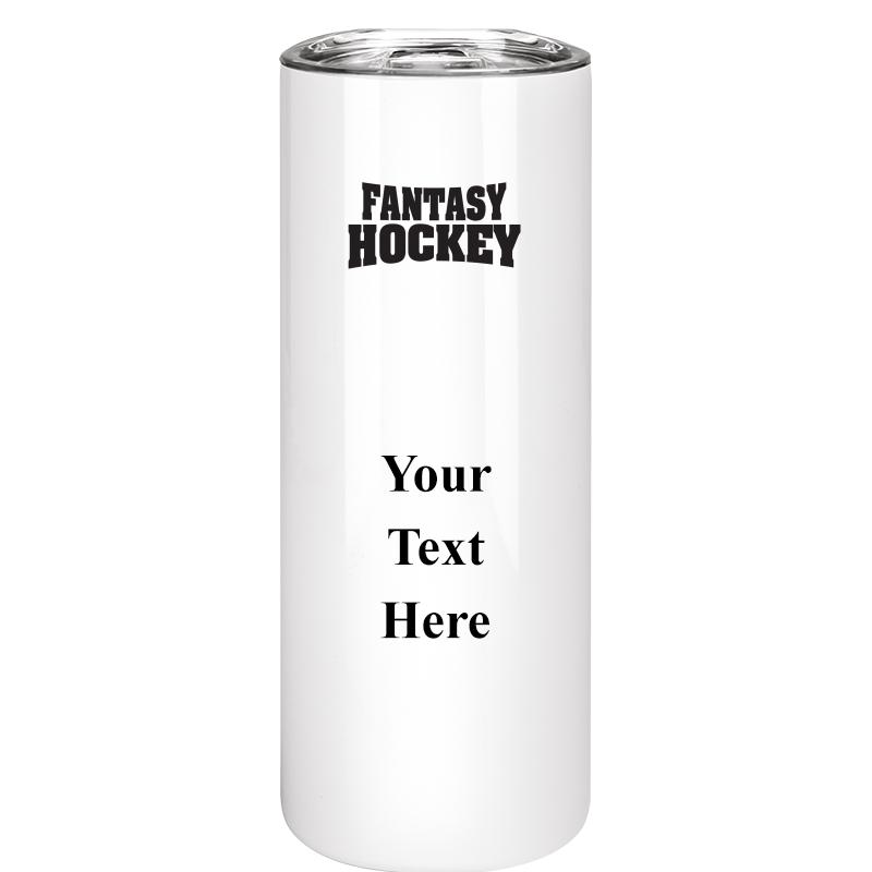 SLIM TUMBLER 20OZ WHITE
