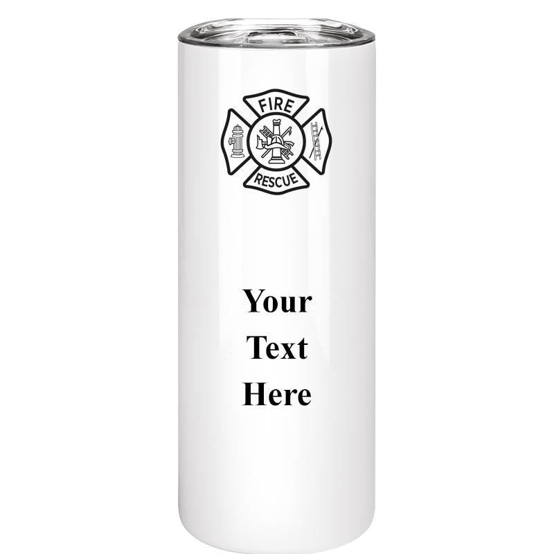 SLIM TUMBLER 20OZ WHITE