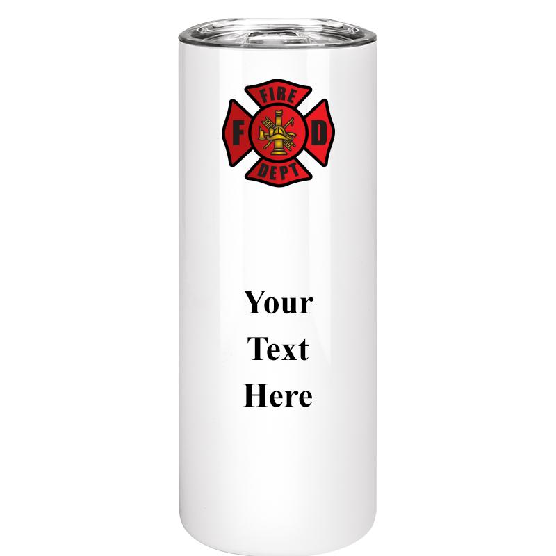 SLIM TUMBLER 20OZ WHITE