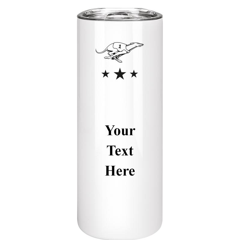 SLIM TUMBLER 20OZ WHITE