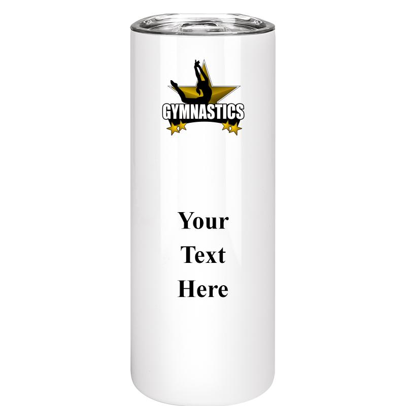 SLIM TUMBLER 20OZ WHITE