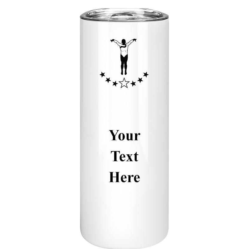 SLIM TUMBLER 20OZ WHITE