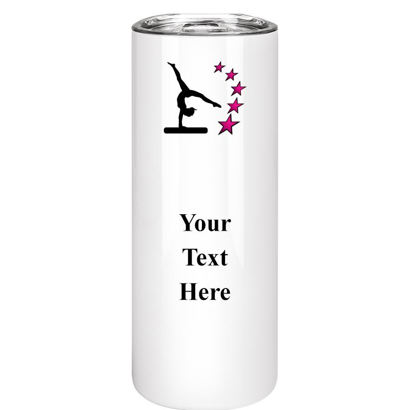 SLIM TUMBLER 20OZ WHITE