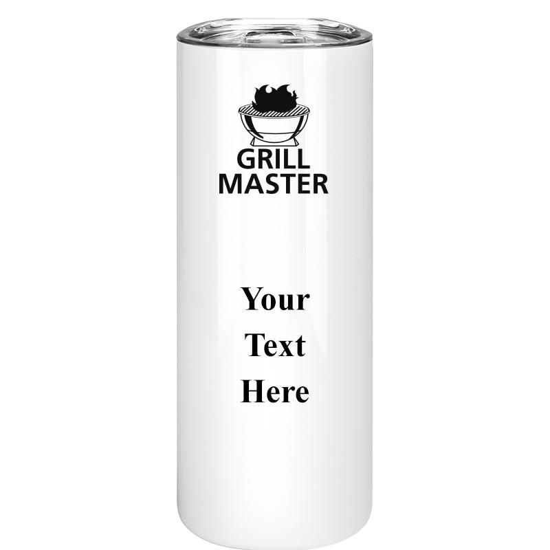 SLIM TUMBLER 20OZ WHITE