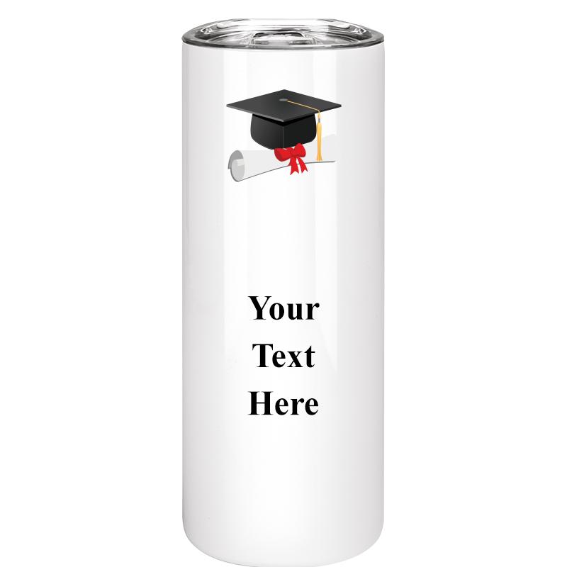 SLIM TUMBLER 20OZ WHITE