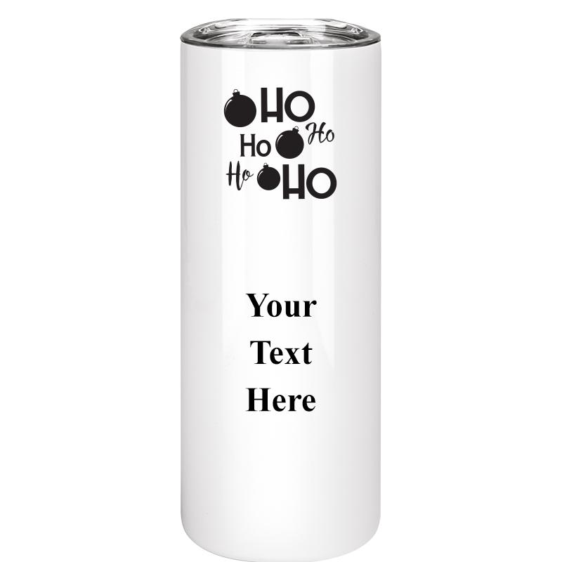 SLIM TUMBLER 20OZ WHITE