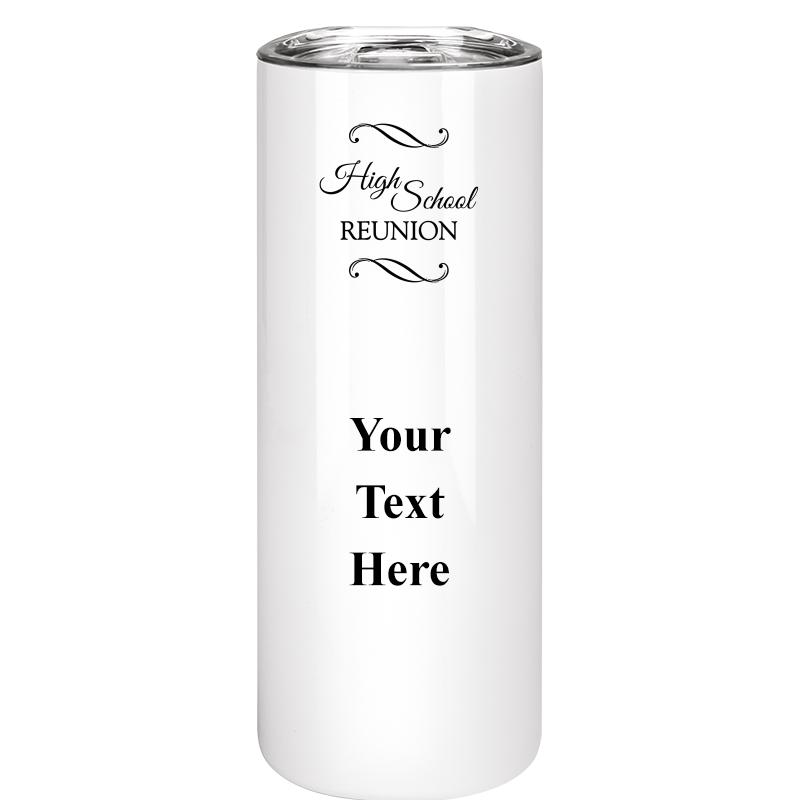 SLIM TUMBLER 20OZ WHITE