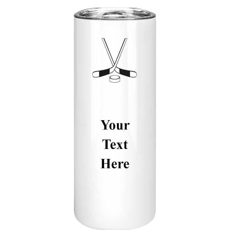 SLIM TUMBLER 20OZ WHITE