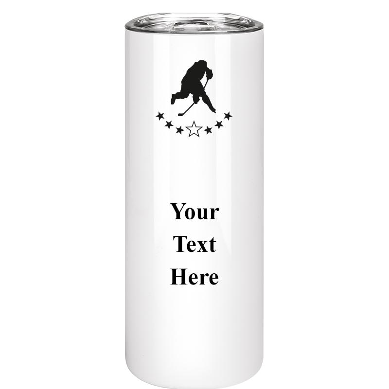 SLIM TUMBLER 20OZ WHITE