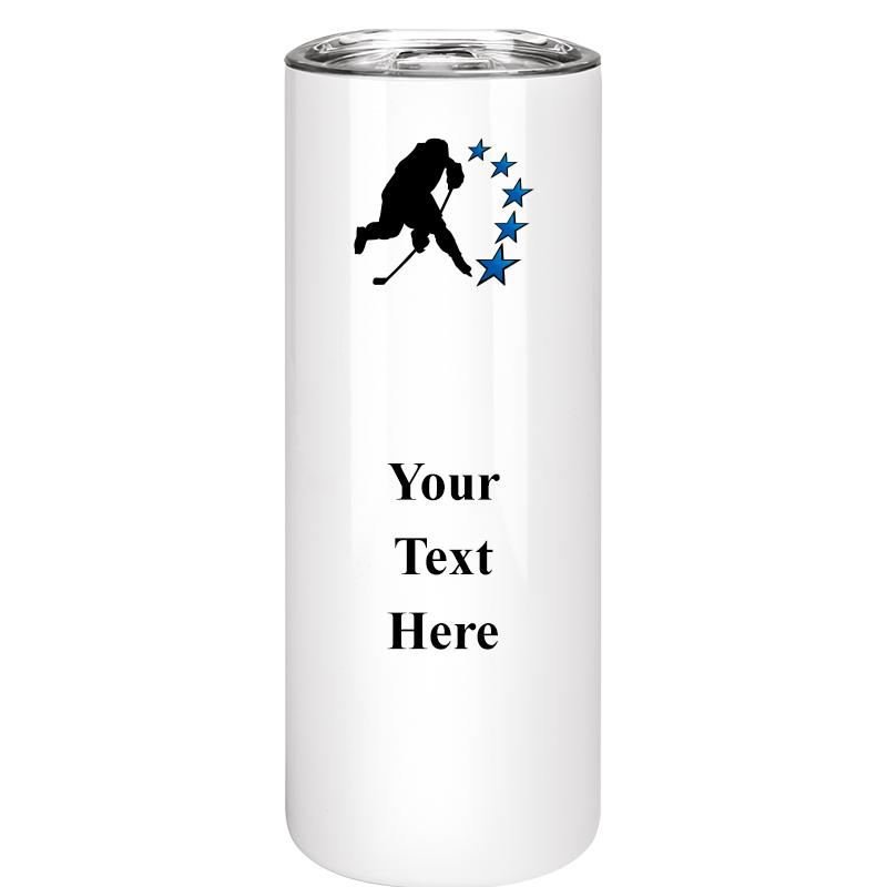 SLIM TUMBLER 20OZ WHITE