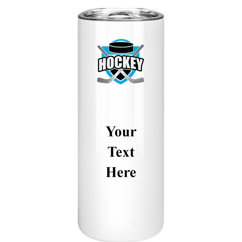 SLIM TUMBLER 20OZ WHITE