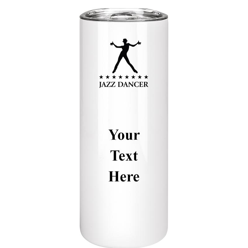 SLIM TUMBLER 20OZ WHITE