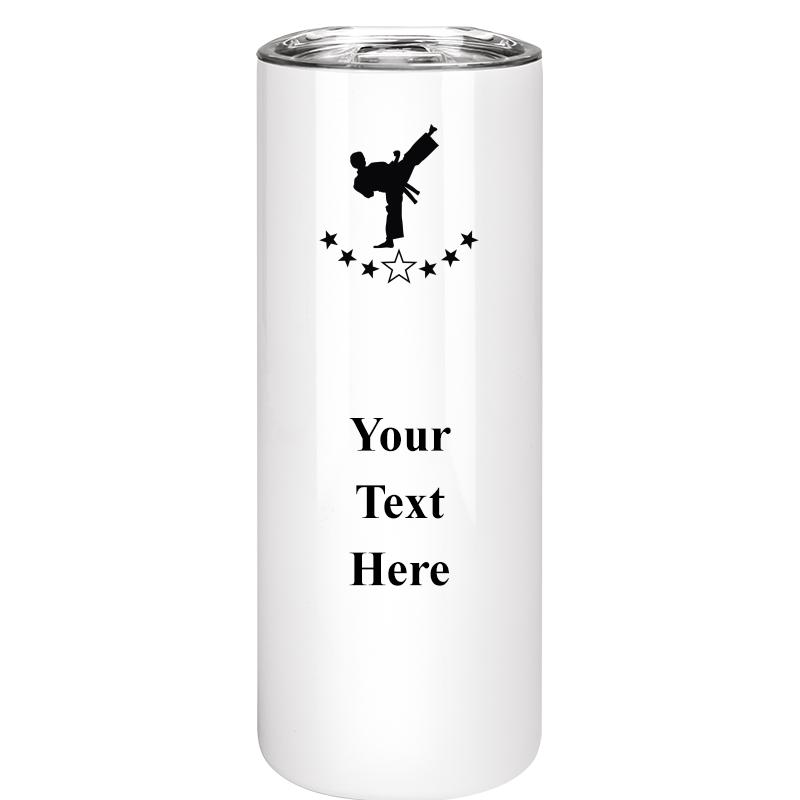 SLIM TUMBLER 20OZ WHITE