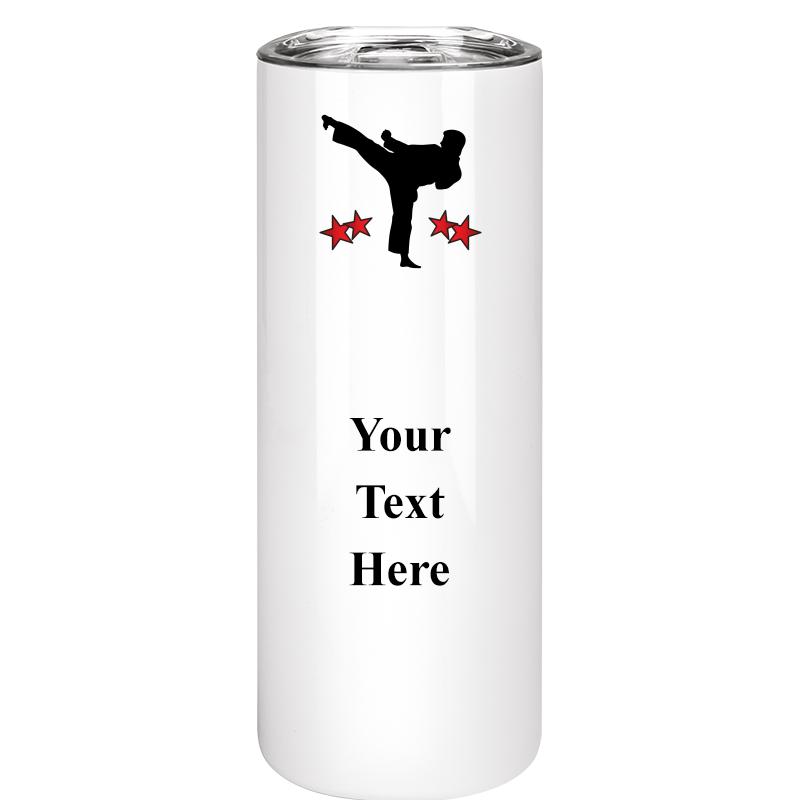 SLIM TUMBLER 20OZ WHITE