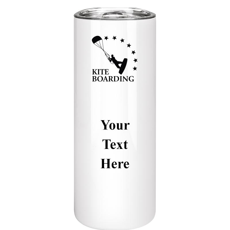 SLIM TUMBLER 20OZ WHITE