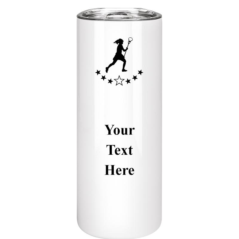 SLIM TUMBLER 20OZ WHITE