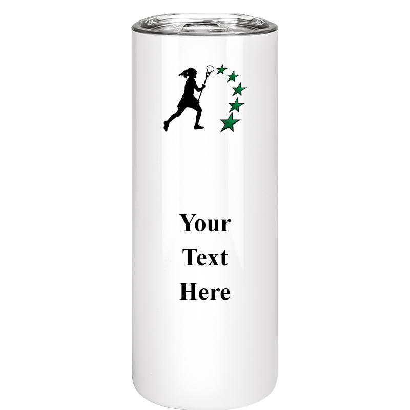 SLIM TUMBLER 20OZ WHITE