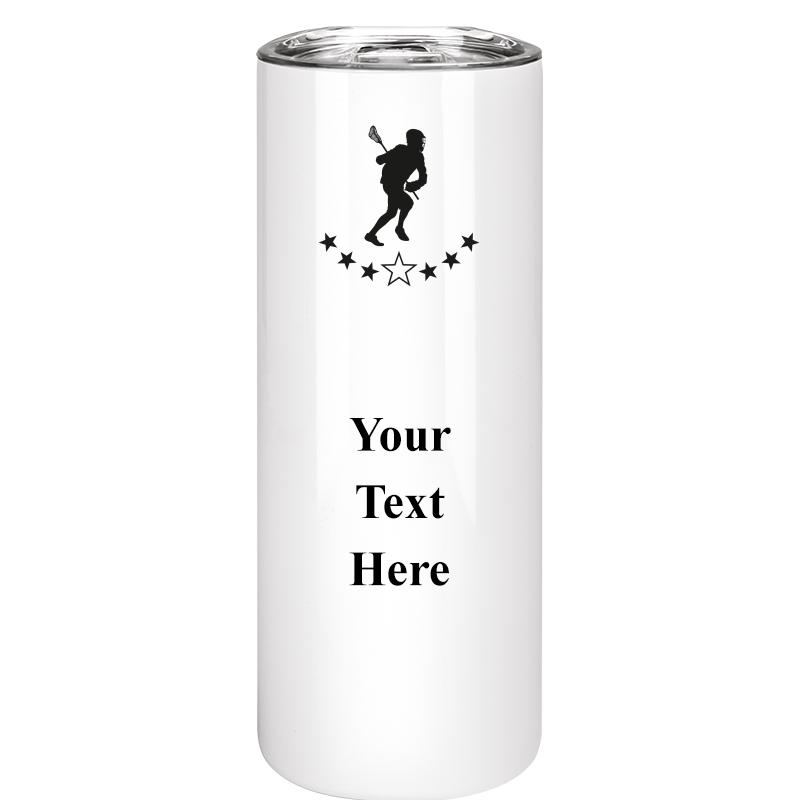 SLIM TUMBLER 20OZ WHITE