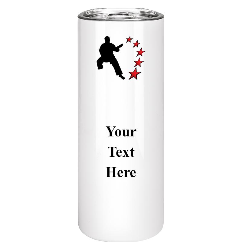 SLIM TUMBLER 20OZ WHITE