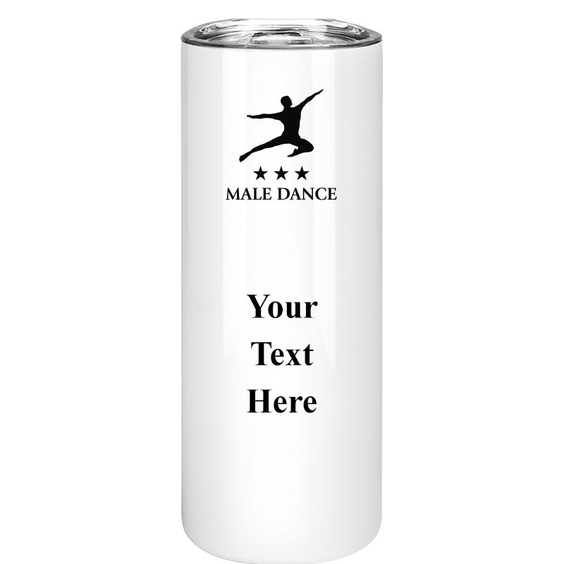 SLIM TUMBLER 20OZ WHITE