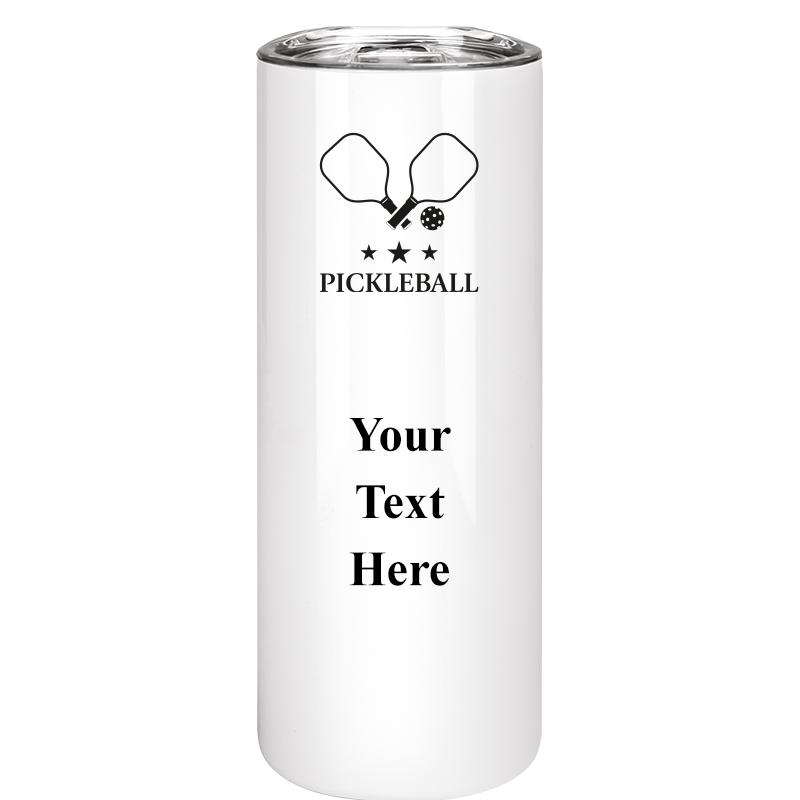 SLIM TUMBLER 20OZ WHITE