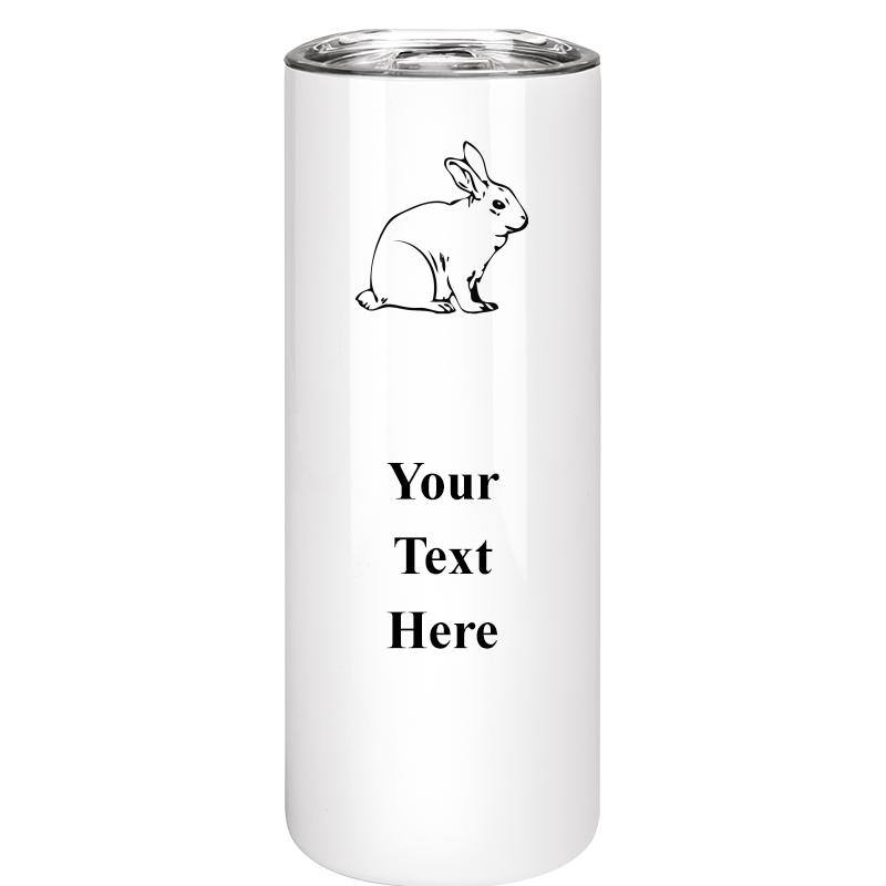 SLIM TUMBLER 20OZ WHITE