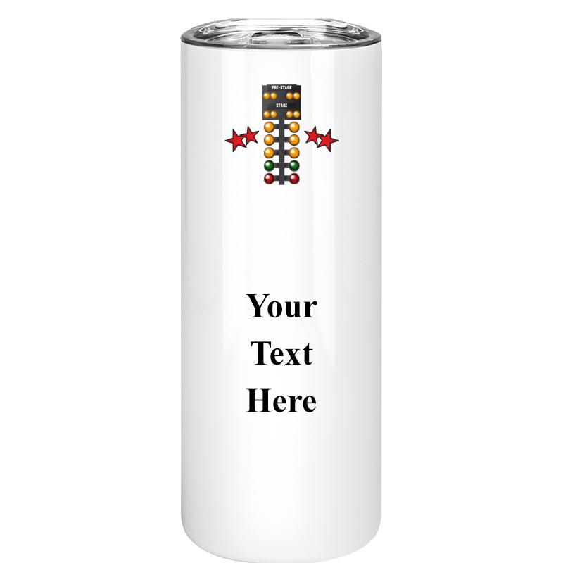 SLIM TUMBLER 20OZ WHITE