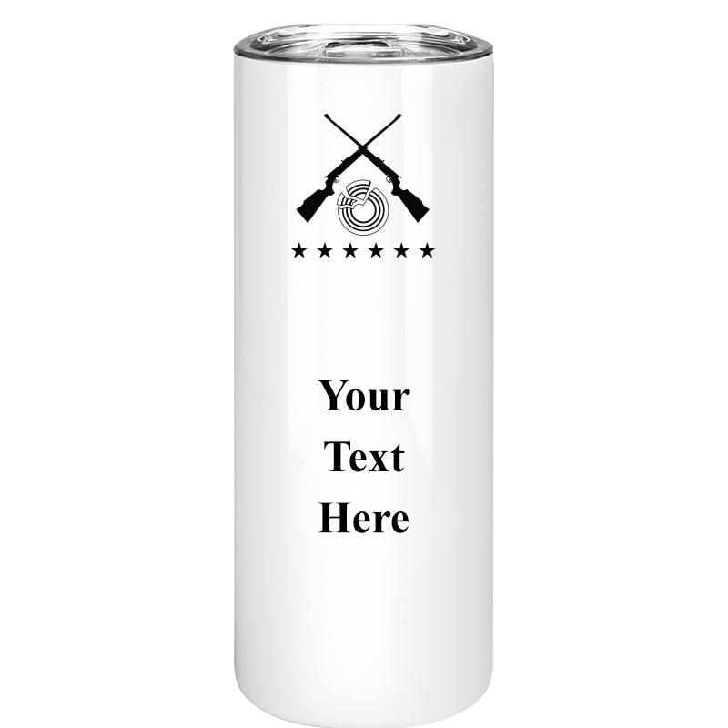 SLIM TUMBLER 20OZ WHITE