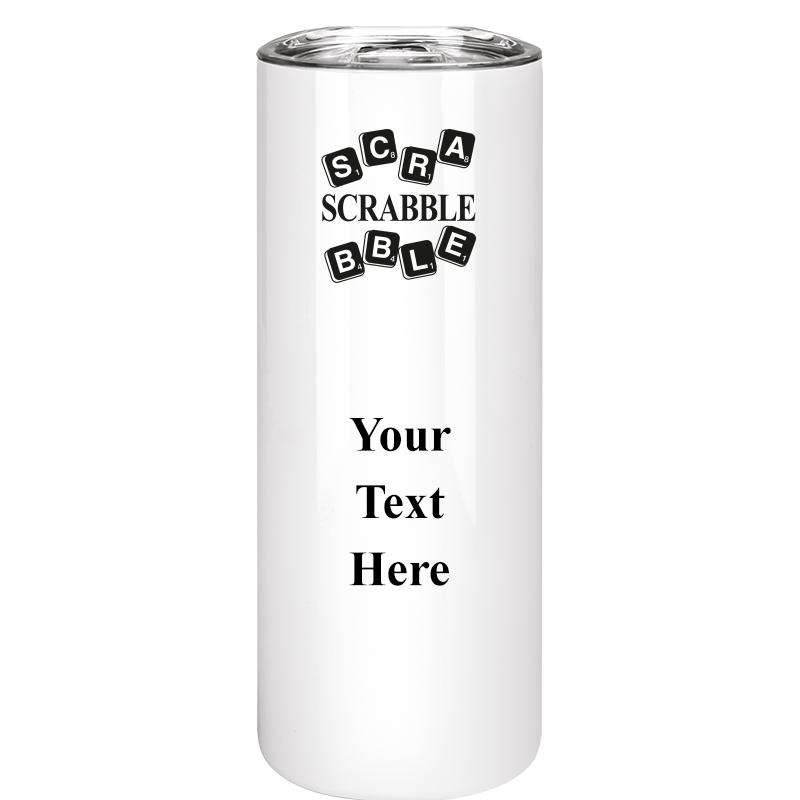 SLIM TUMBLER 20OZ WHITE