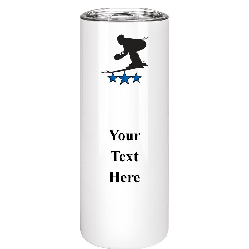 SLIM TUMBLER 20OZ WHITE