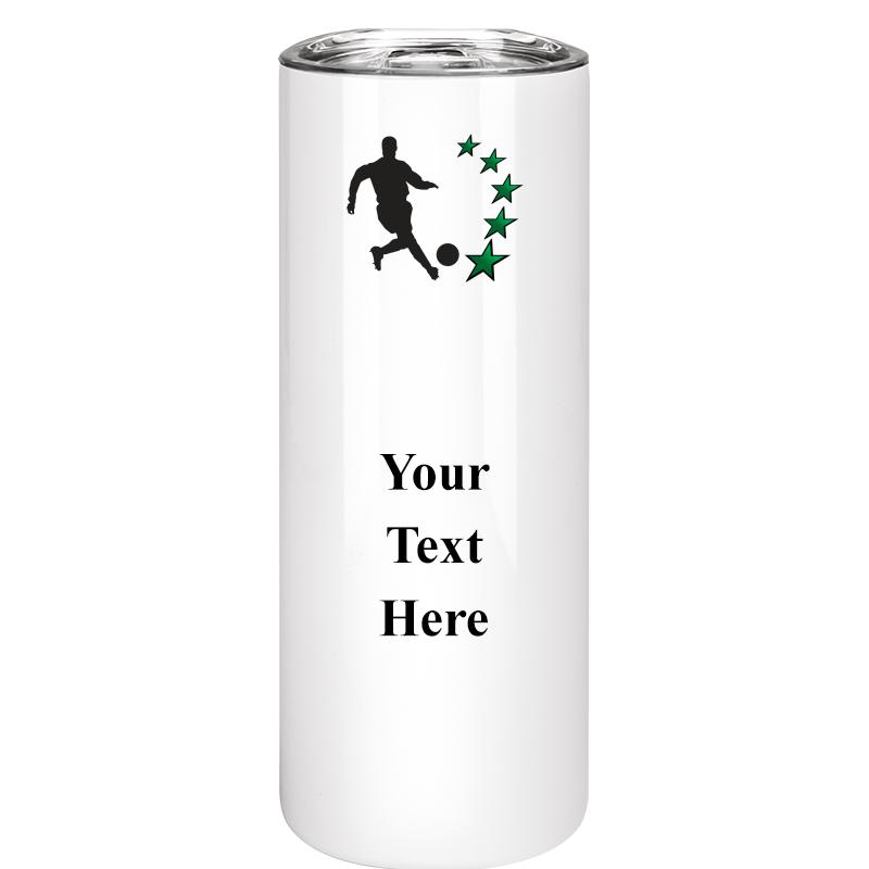 SLIM TUMBLER 20OZ WHITE