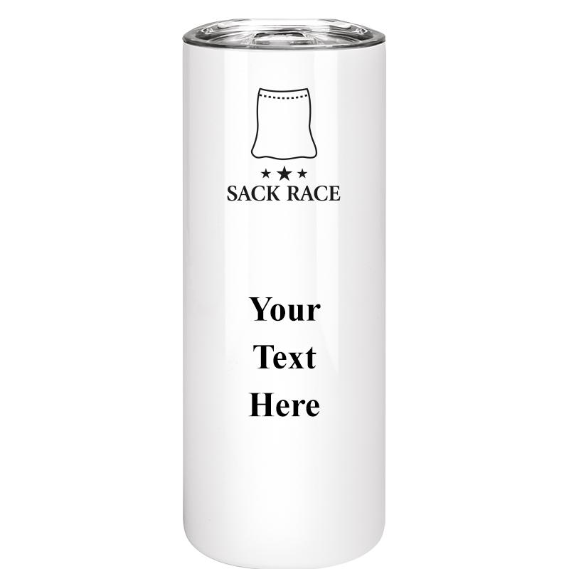 SLIM TUMBLER 20OZ WHITE