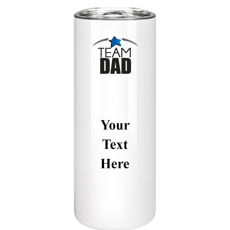 SLIM TUMBLER 20OZ WHITE