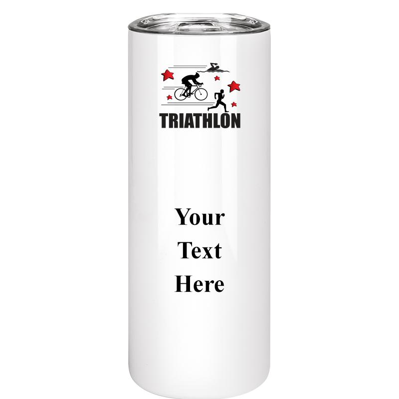 SLIM TUMBLER 20OZ WHITE