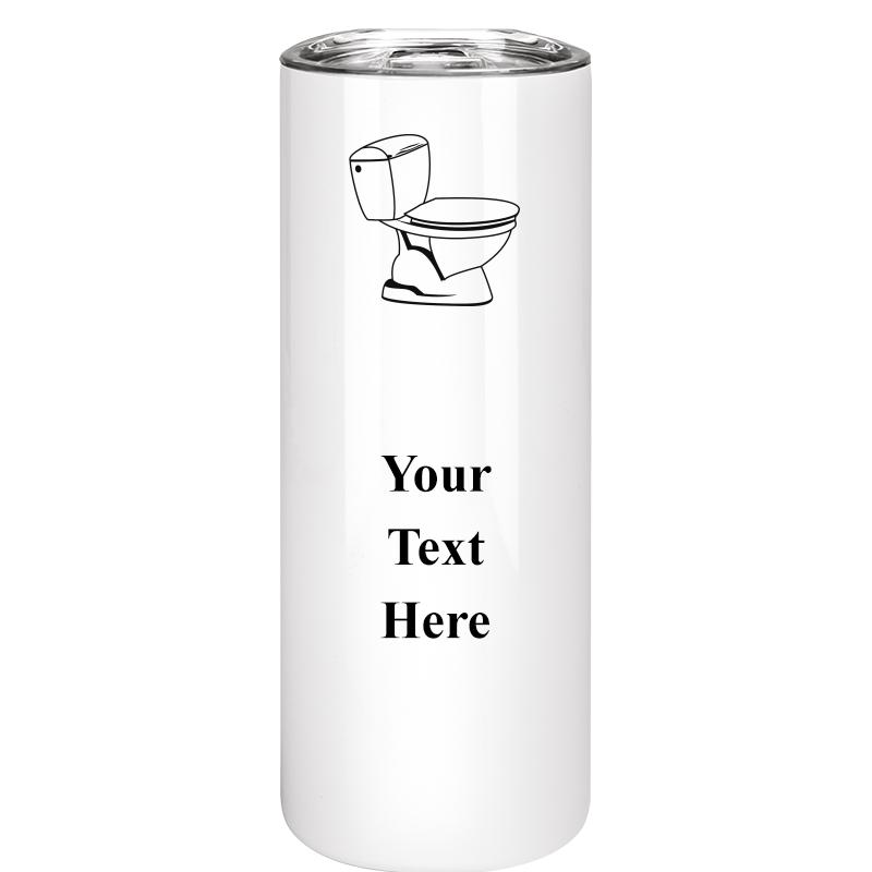 SLIM TUMBLER 20OZ WHITE