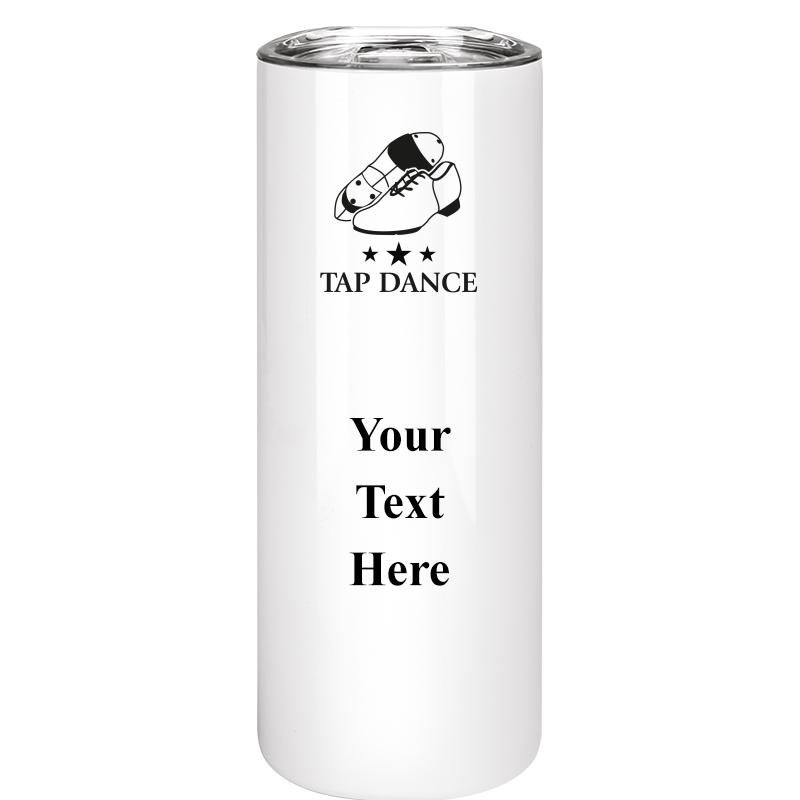 SLIM TUMBLER 20OZ WHITE