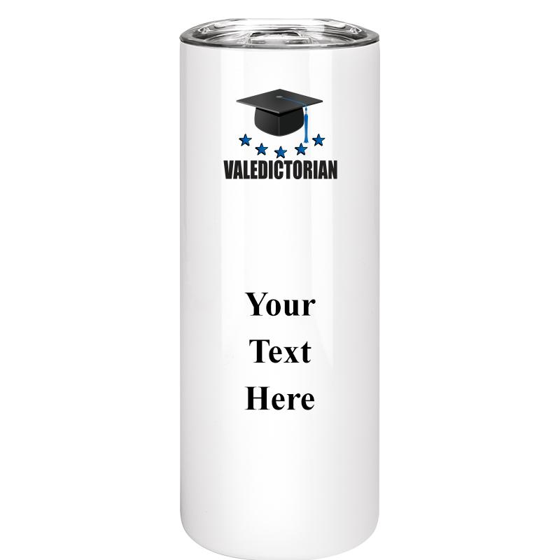 SLIM TUMBLER 20OZ WHITE