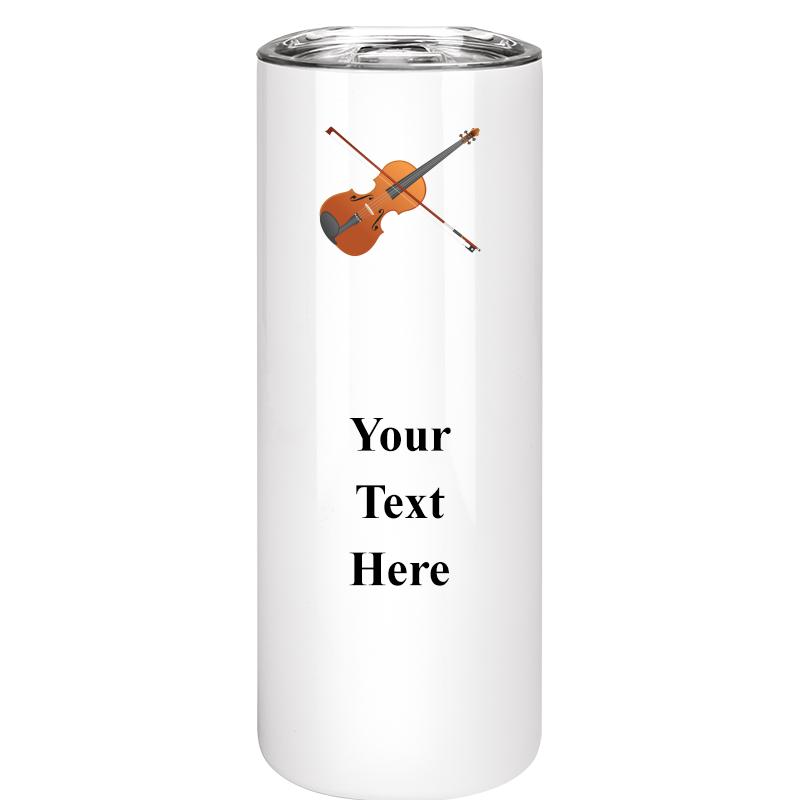 SLIM TUMBLER 20OZ WHITE