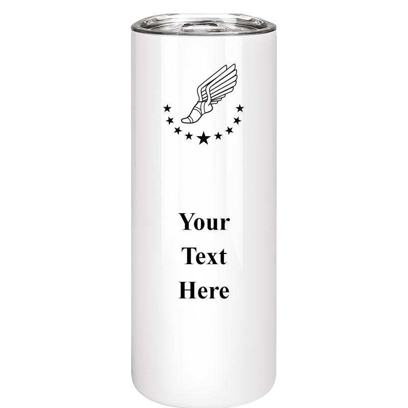 SLIM TUMBLER 20OZ WHITE